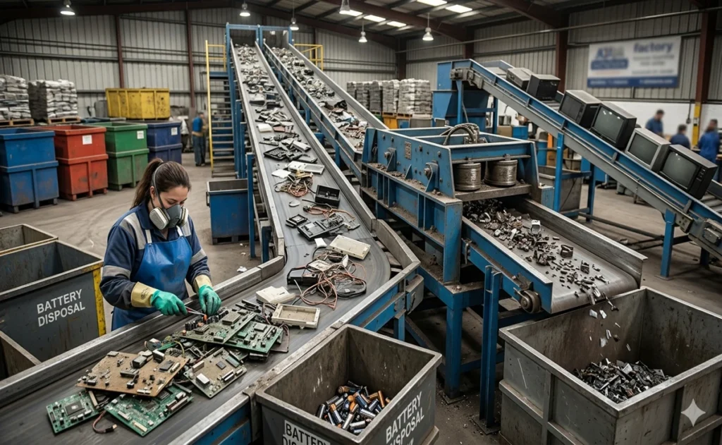 E-Waste Recycling: What the Process Actually Looks Like