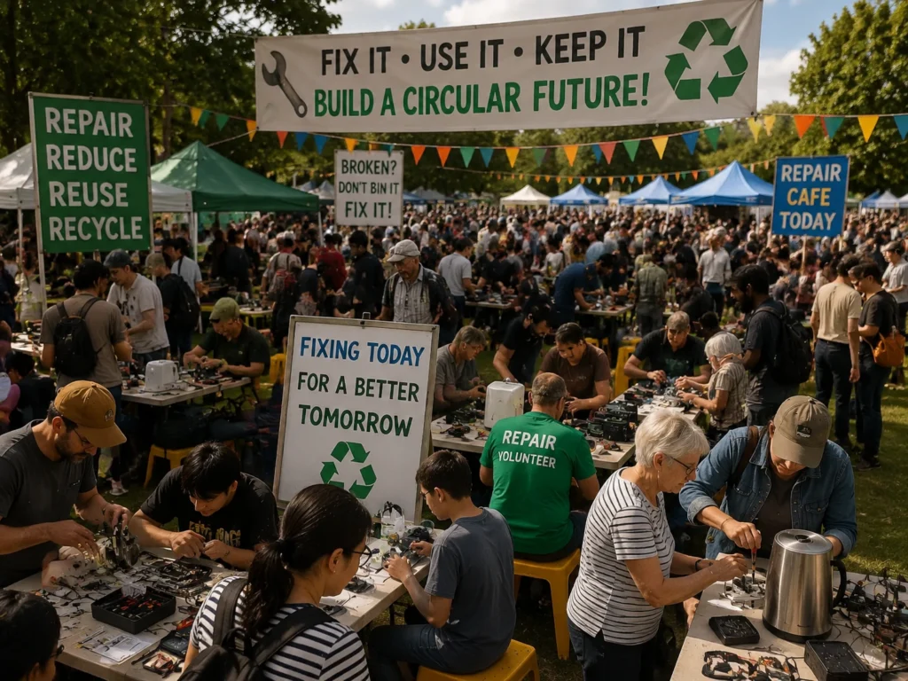 Fixing Electronic Devices and the Circular Economy