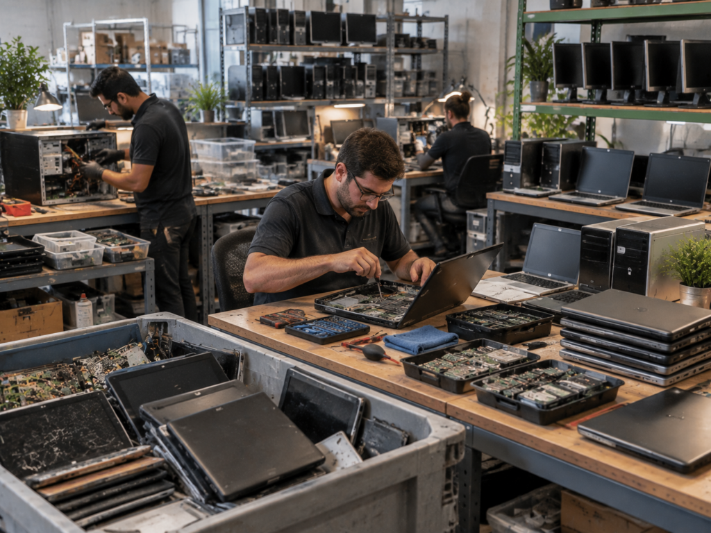 Why Does a Professional Computer Repair Service Help With Electronic Waste Reduction?