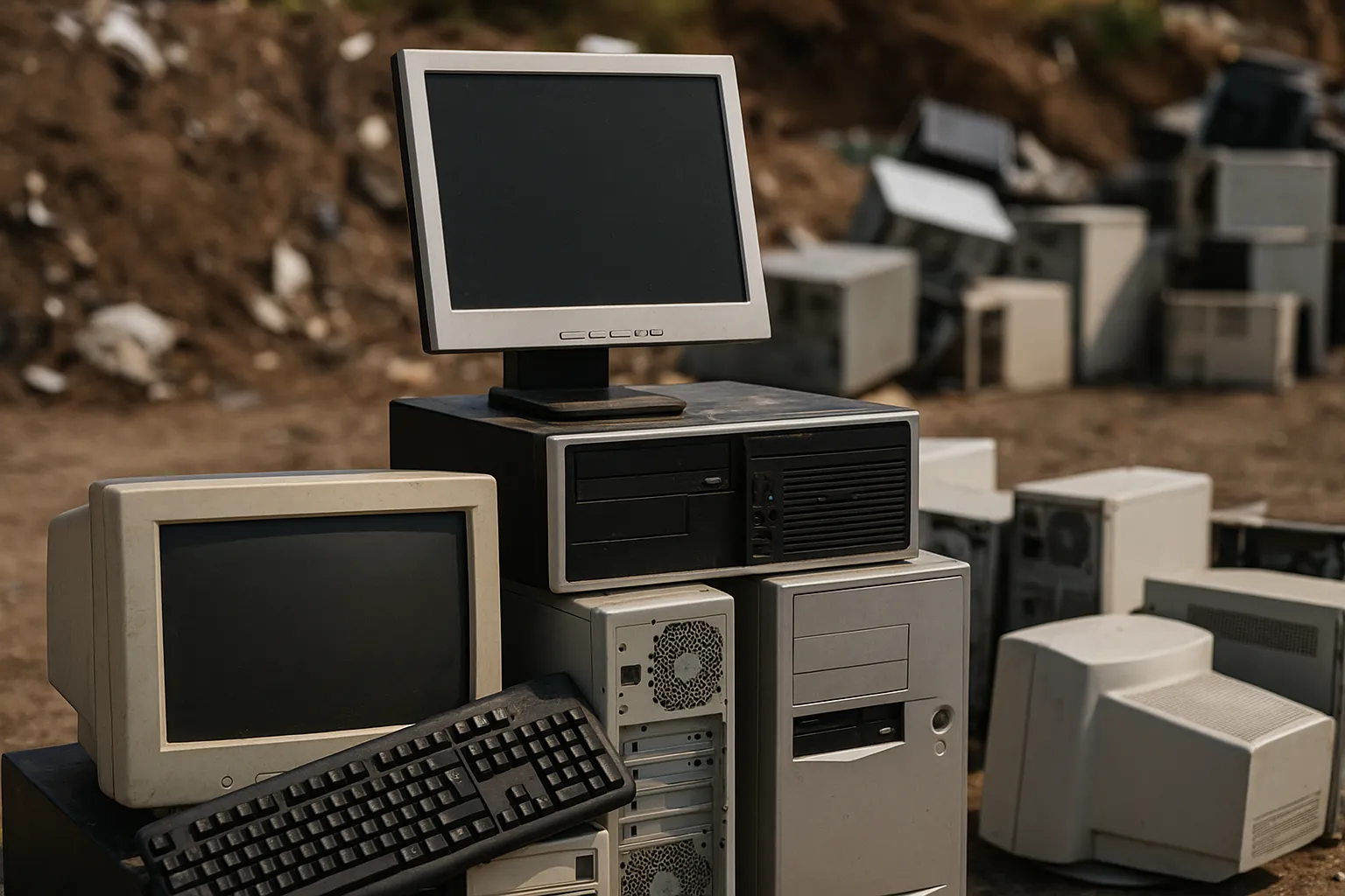 What Happens to Computers After You Throw Them Away?