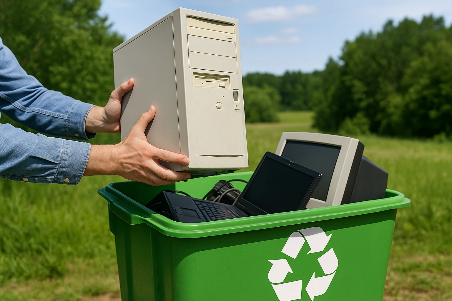 Computer Recycling Protects the Planet