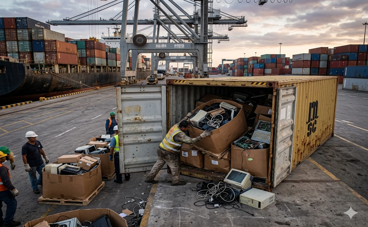 What Happens to Your Old Electronics After You Throw Them Away