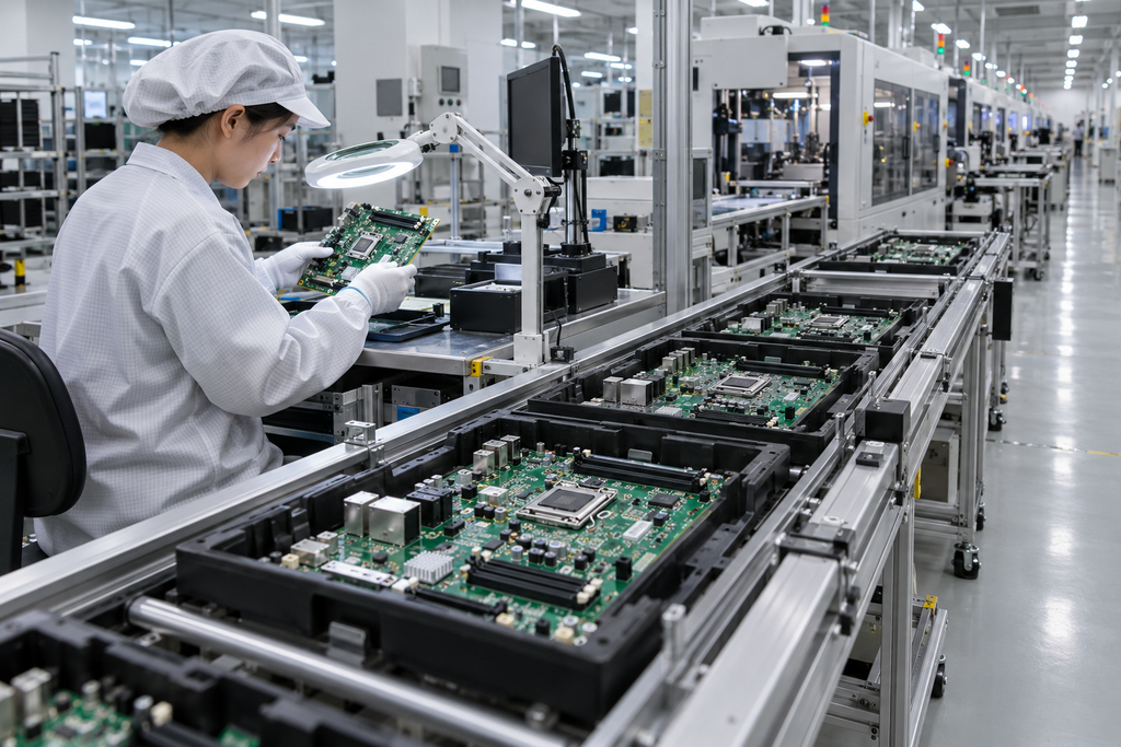Technician upgrades computer memory to extend its useful life.